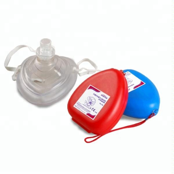 MASCARA DE RESUCITACION RCP ROJO FIRSTAR