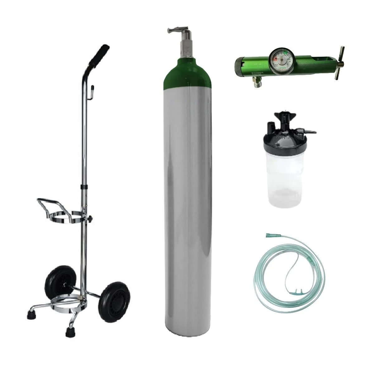 KIT DE OXIGENO TIPO E PORTATIL