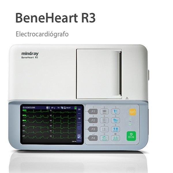 ELECTROCARDIOGRAFO DE 3 CANALES MINDRAY BENEHEART R3