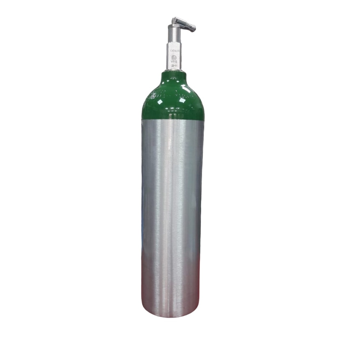 CILINDRO DE OXIGENO DE ALUMINIO CGA-870 TIPO D 1 M3 CATALUX
