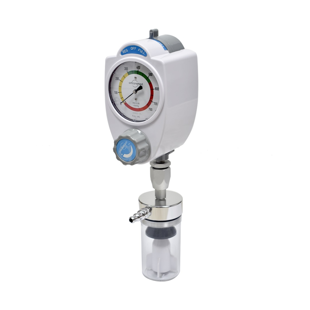 REGULADOR DE VACIO 0-760mmHg AMCAREMED