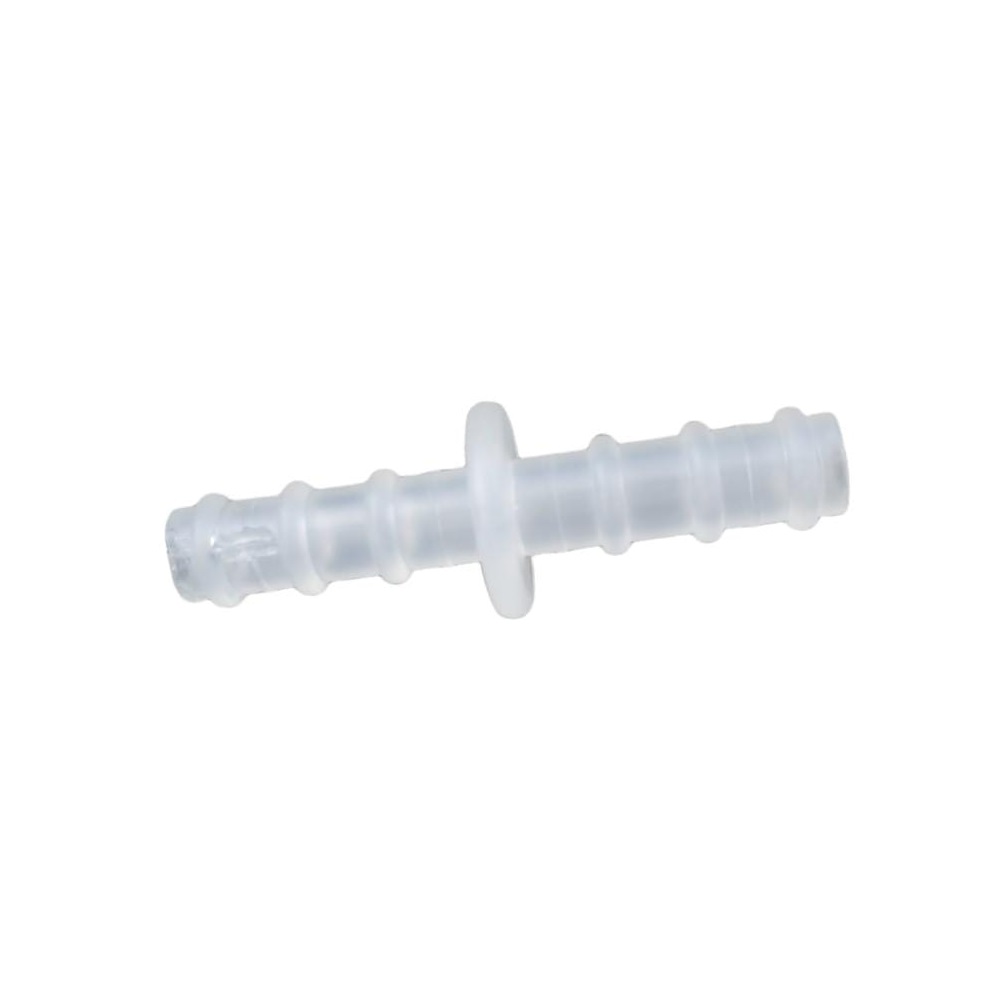 UNION LINEAL DE PLASTICO PARA OXIGENO ESPIGA A ESPIGA
