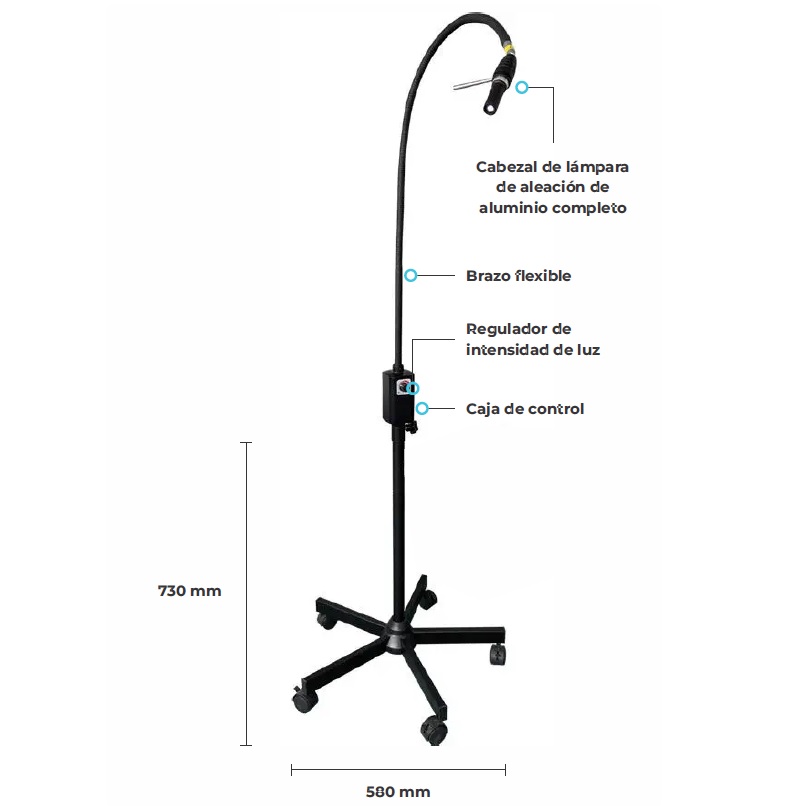 LAMPARA PARA EXPLORACION MEDICA KS-Q5