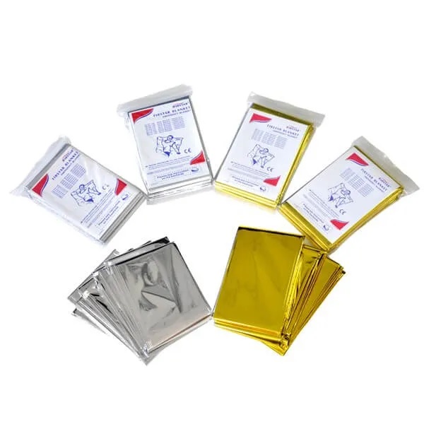 MANTA TERMICA ALUMINIZADA DE EMERGENCIA FIRSTAR