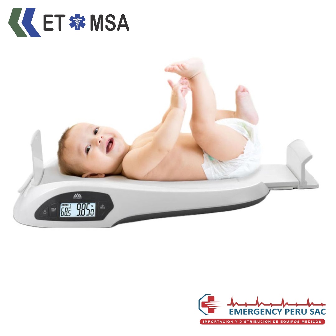 BALANZA DIGITAL PEDIATRICA CON TALLIMETRO ETIMSA IR721B