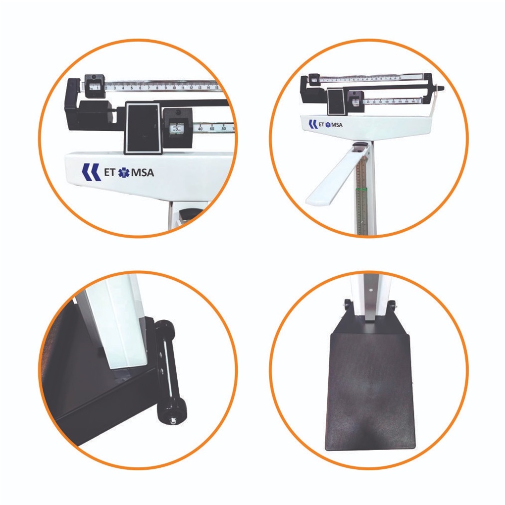 BALANZA MECANICA CON TALLIMETRO ETIMSA 200A-RT