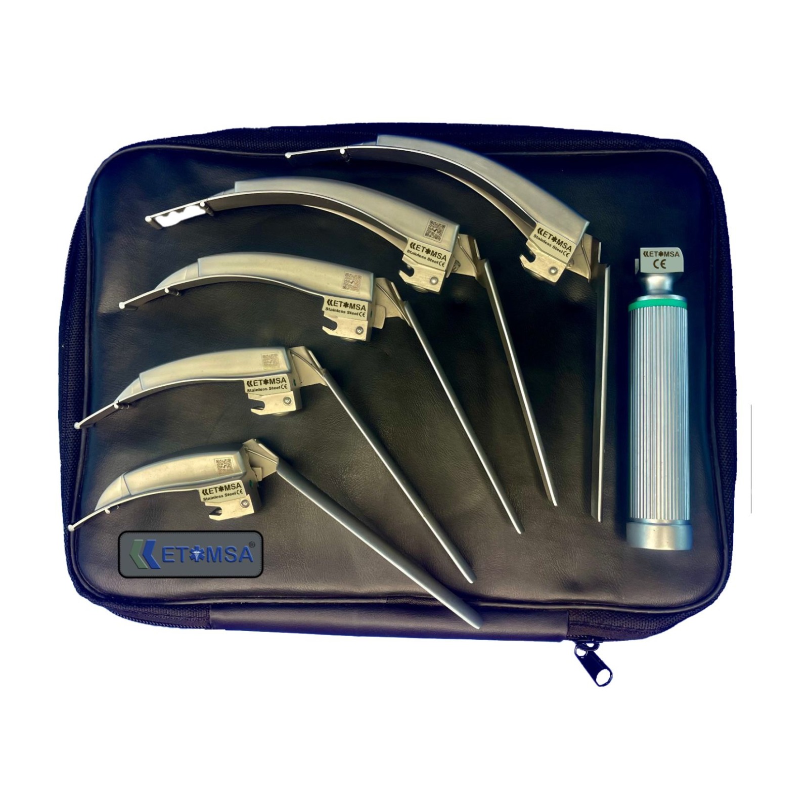 SET DE LARINGOSCOPIO FLEX MACINTOSH FIBRA OPTICA