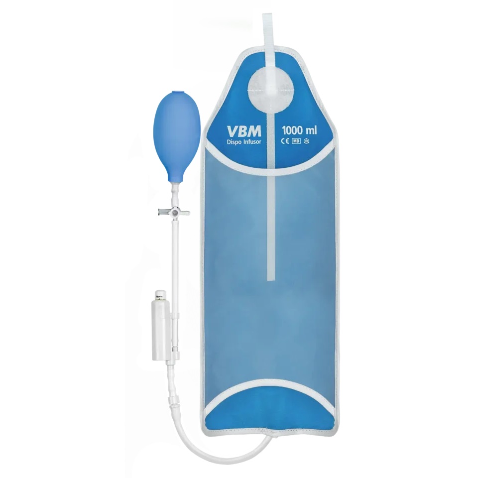 BOLSA DE INFUSION A PRESION DESECHABLE