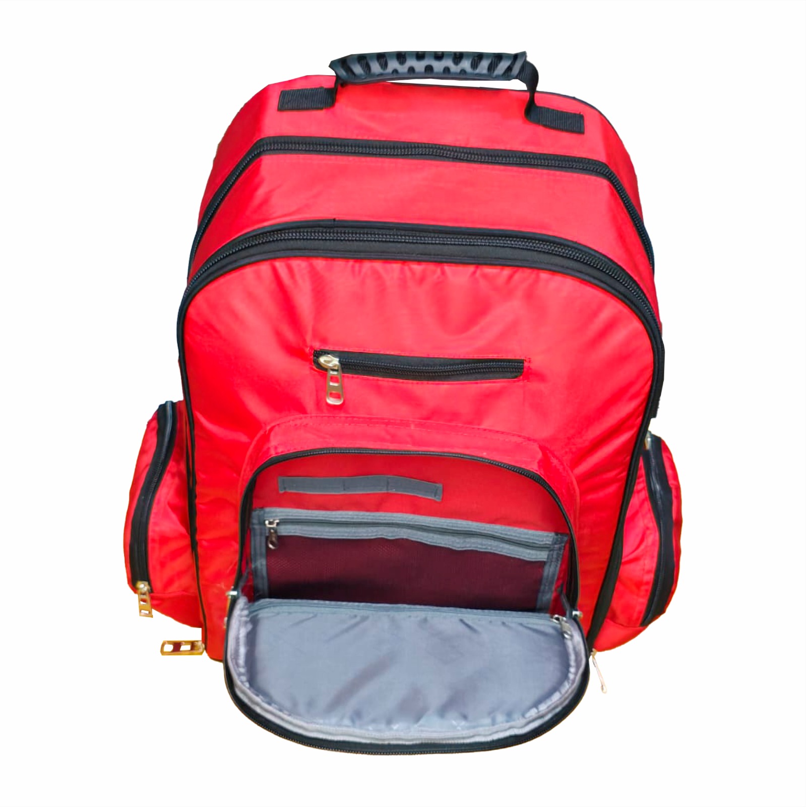 MOCHILA DE EMERGENCIA ROJA MOD A