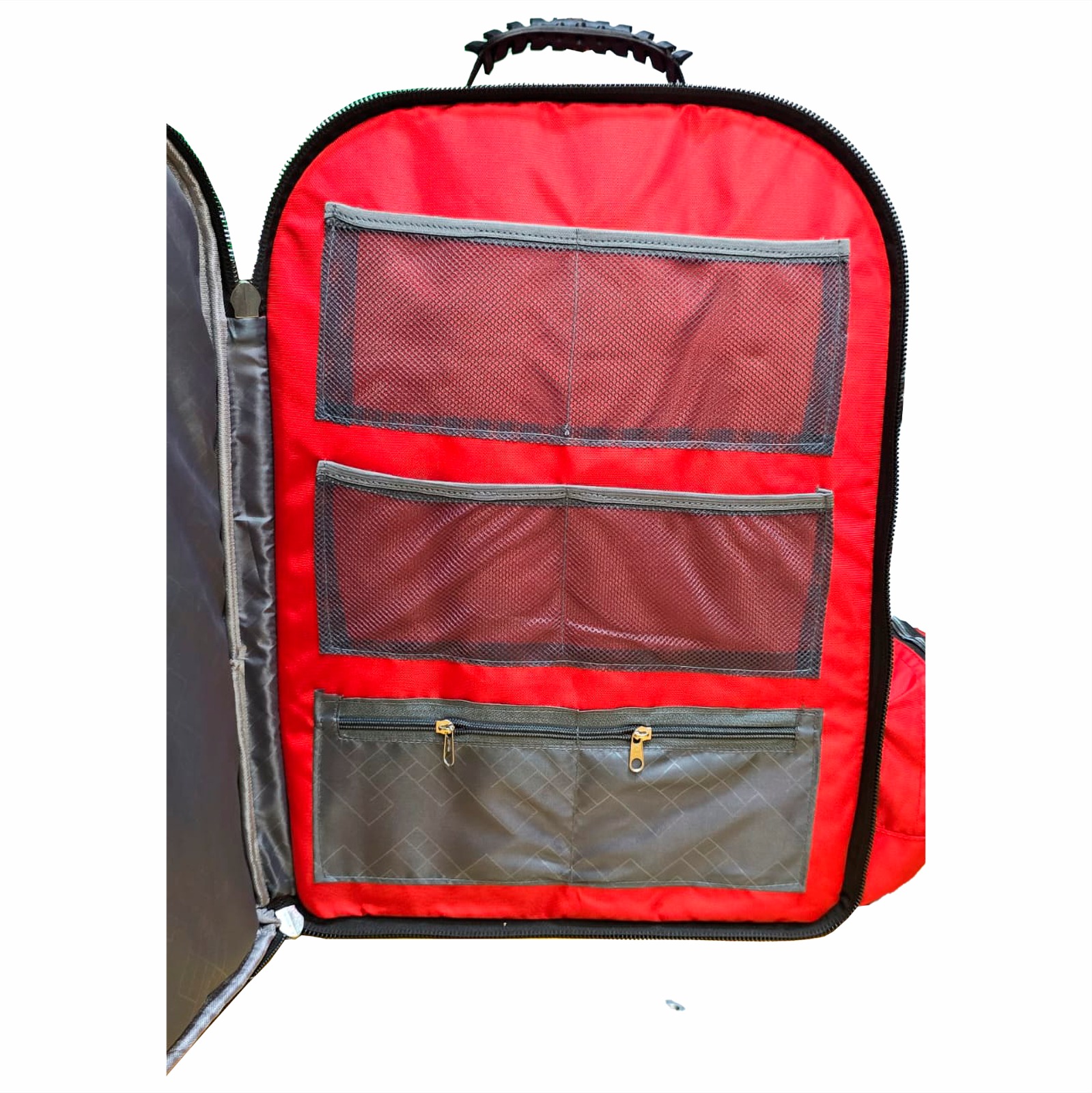 MOCHILA DE EMERGENCIA ROJA MOD A
